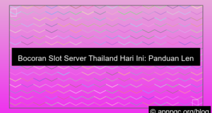 slot server thailand hari ini