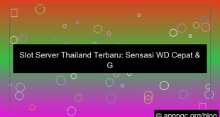 slot server thailand terbaru wd cepat