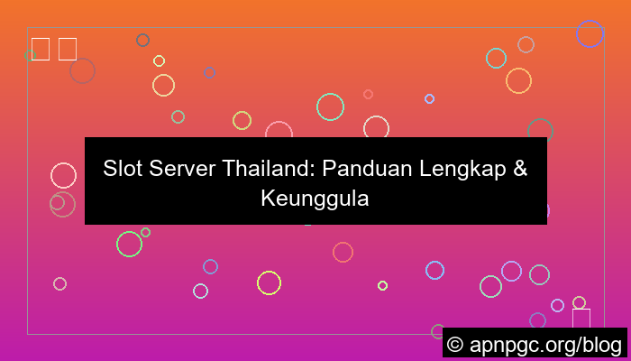 slot server thailand