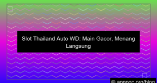 slot thailand auto wd