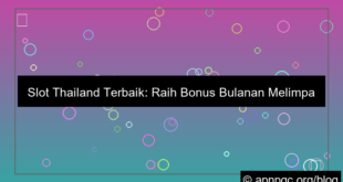 slot thailand bonus bulanan