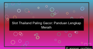 slot thailand paling gacor