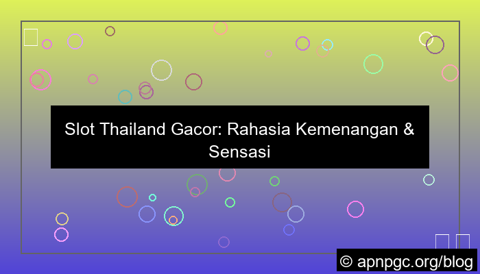 visual slot thailand