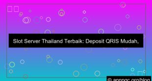 slot server thailand terbaik deposit qris