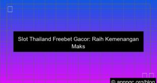 slot thailand freebet gacor