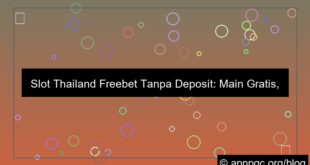 slot thailand freebet tanpa deposit