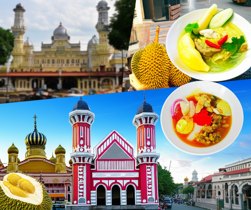 Pesona Wisata Kota Medan: Destinasi Kuliner, Sejarah, dan Budaya yang Wajib Dikunjungi